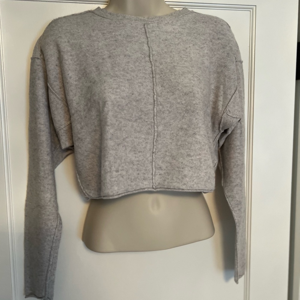 Free People crop sweater